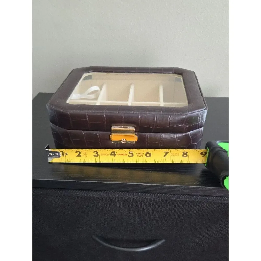 Mens Leather Jewerly Box